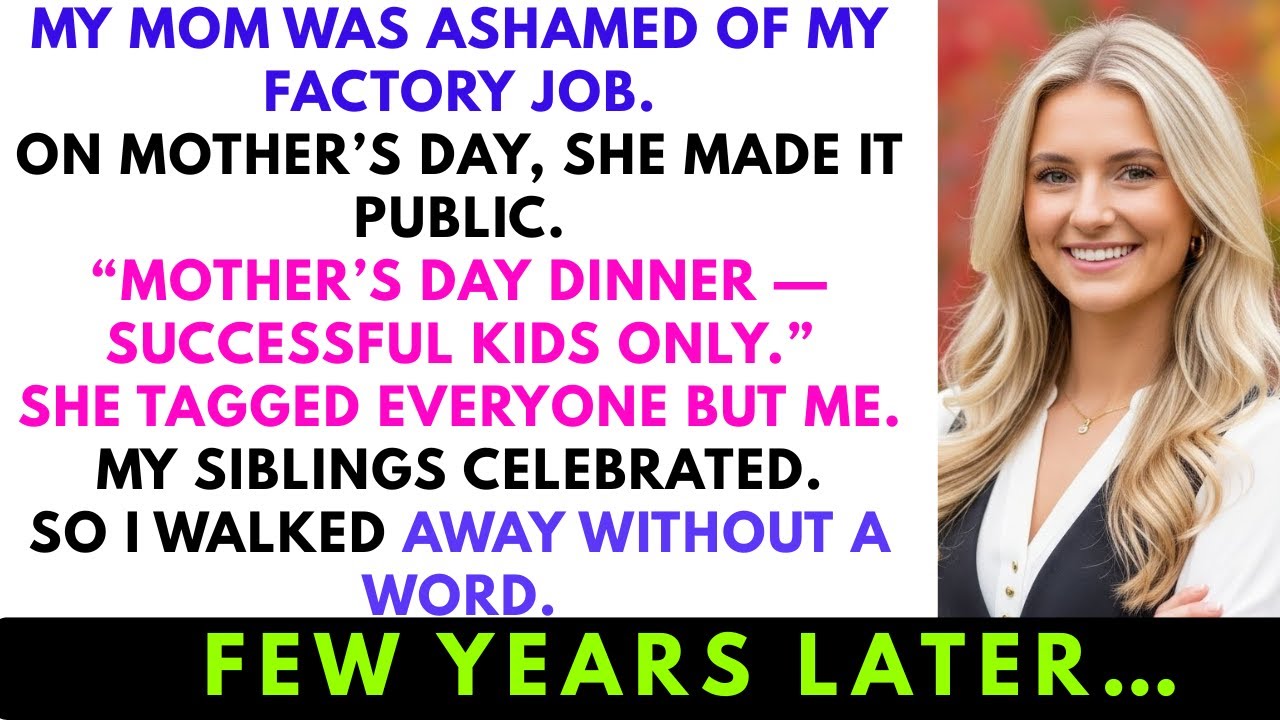 My Mom Cut Me Out of Mother’s Day Because of My Job — I Never Went Back