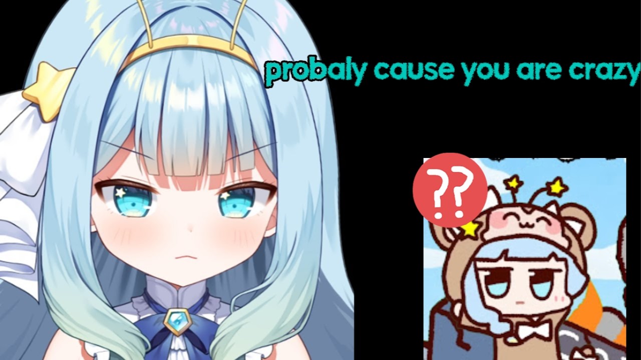 jelly calls me crazzy