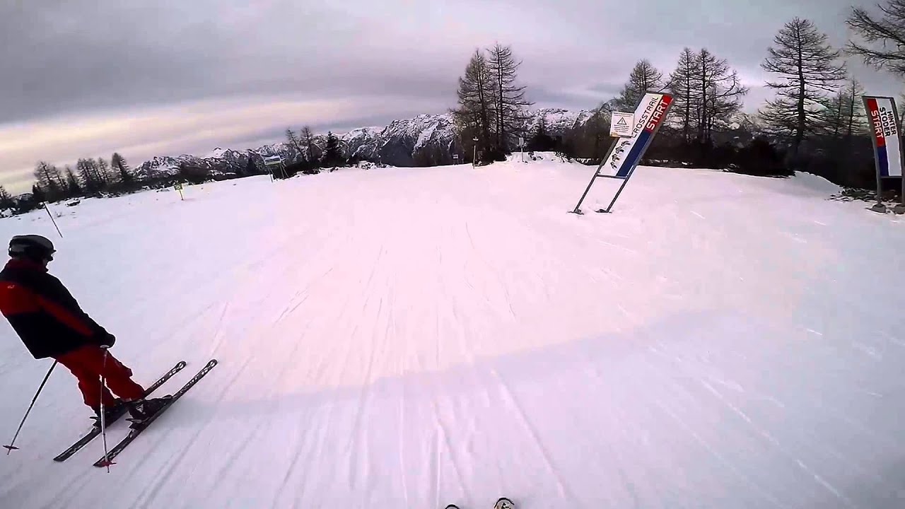 Skiing in Hinterstoder 2016 [GoProHero4Silver]