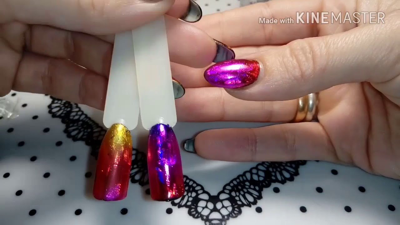 Как закрепить фольгу с клеем намертво!