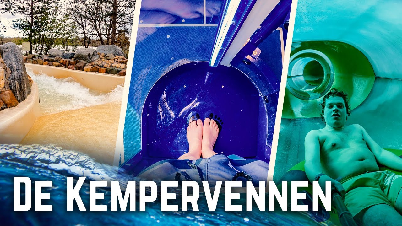 Tropical Water Park! All Slides at Aqua Mundo De Kempervennen 2022