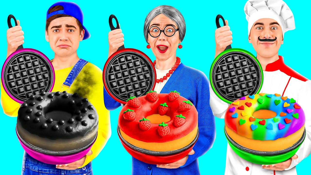 Кулинарный Челлендж: Я против Бабушки | Эпичные Кулинарные Лайфхаки от TeenChallenge