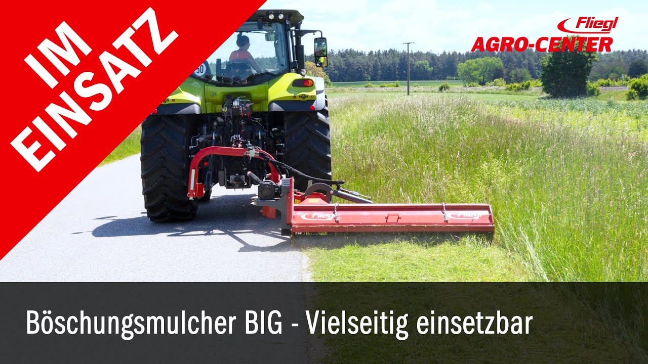 Мульчер для расчистки откосов Big Fliegl