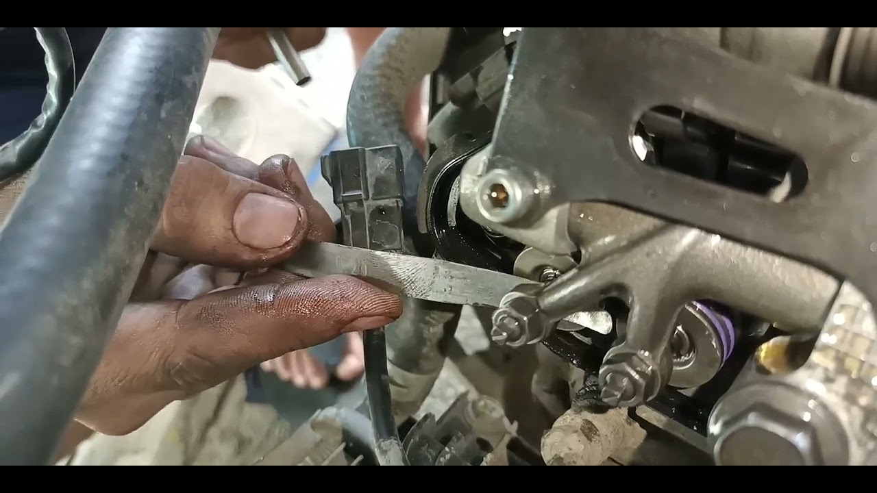 YAMAHA SNIPER 155R Natune up sa ibang shop palit rocker arm hindi nag TDC Bago mag tune up.