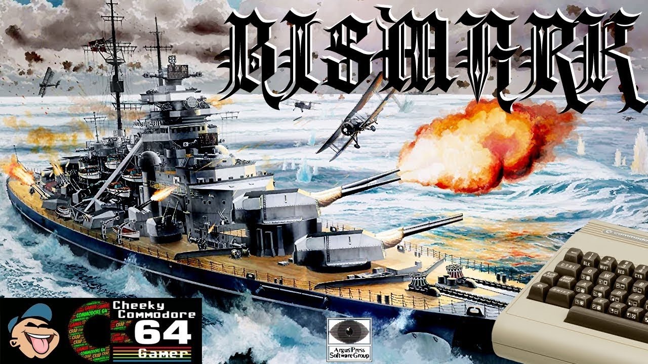 BISMARK &ndash; Commodore 64 (1983) | Classic Naval Strategy Game