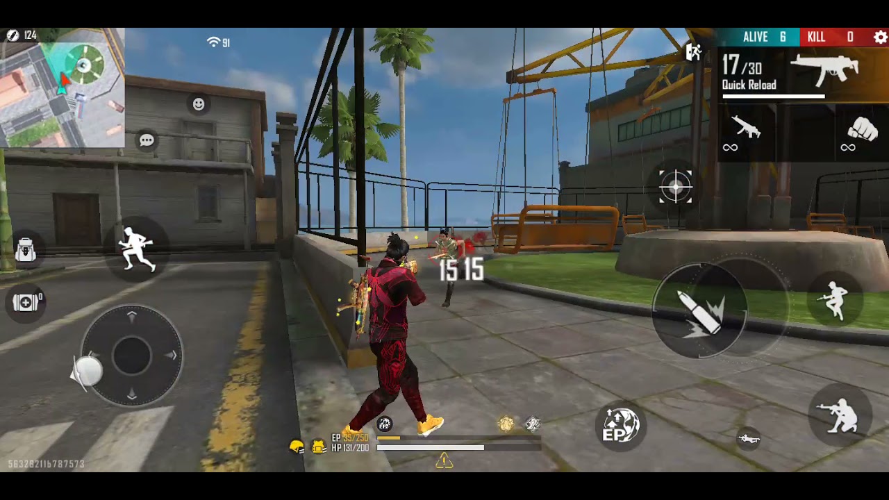 Playing with Nutcracker mp5
