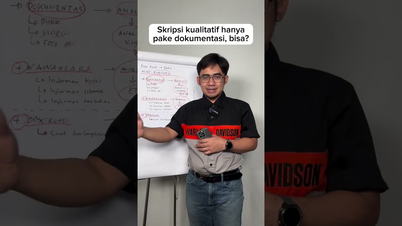 Metode kualitatif hanya paket dokumentasi? - Dr. Ginanjar Rahmawan