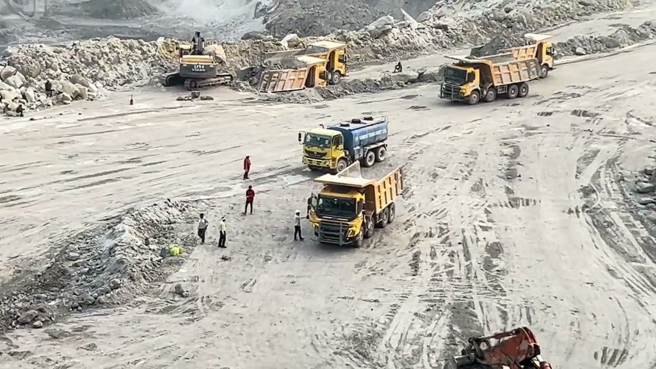 This is a big Open cast mines