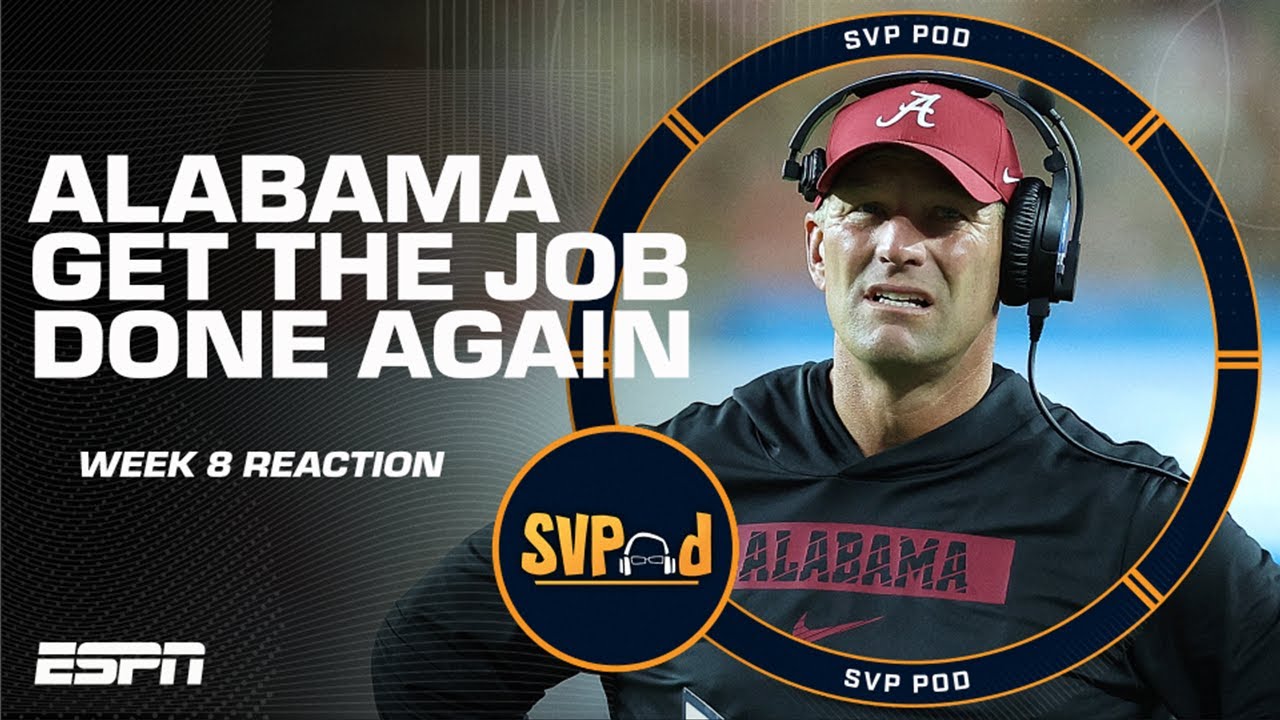 Alabama keeps ROLLING 😤 Full Alabama vs. Tennessee RECAP | SVPod