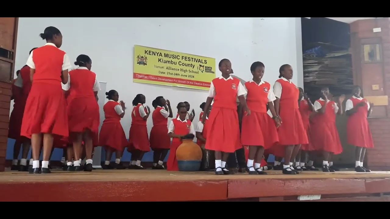 Loreto Limuru Girls performing Sweet Mother by Prince Nico Mbarga #KMF2024
