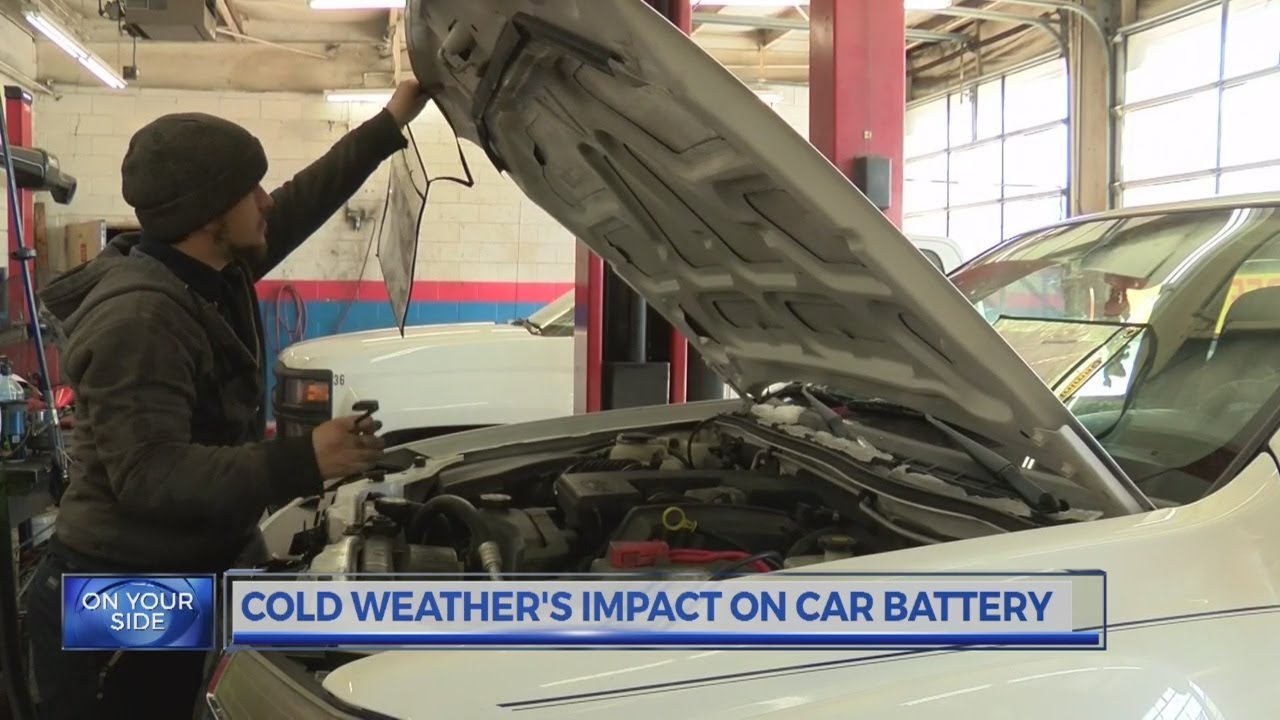 Cold weather can impact your car's battery