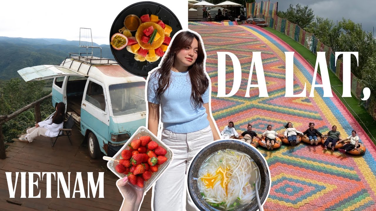 What to do in Da Lat, Vietnam | Crazy House, Trying Pho, Mongo Land, Night Market | KylaCarylle G.