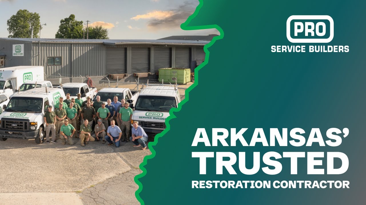 Arkansas’ Trusted Restoration Contractor | Pro Service Builders