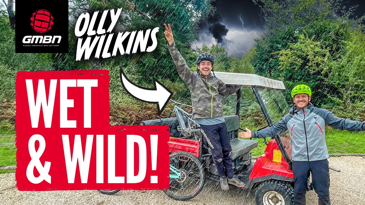 Wettest Ride Ever With Olly Wilkins! | GMBN Vlog