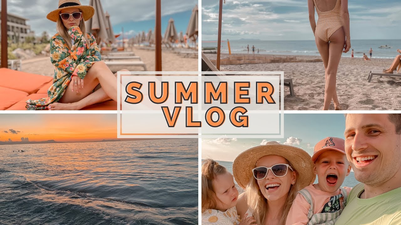 TAK WYGLĄDAJĄ WAKACJE Z DZIEĆMI || SUMMER VLOG