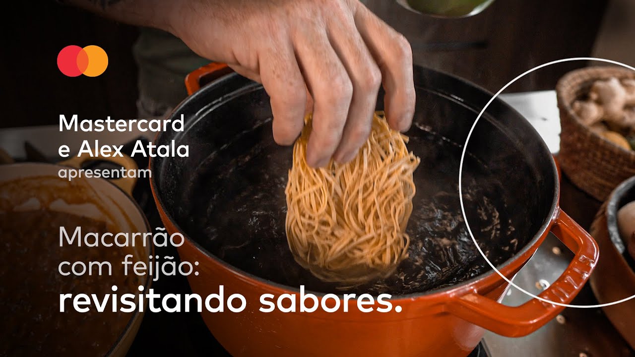 Crie novos hábitos: Macarrão com feijão