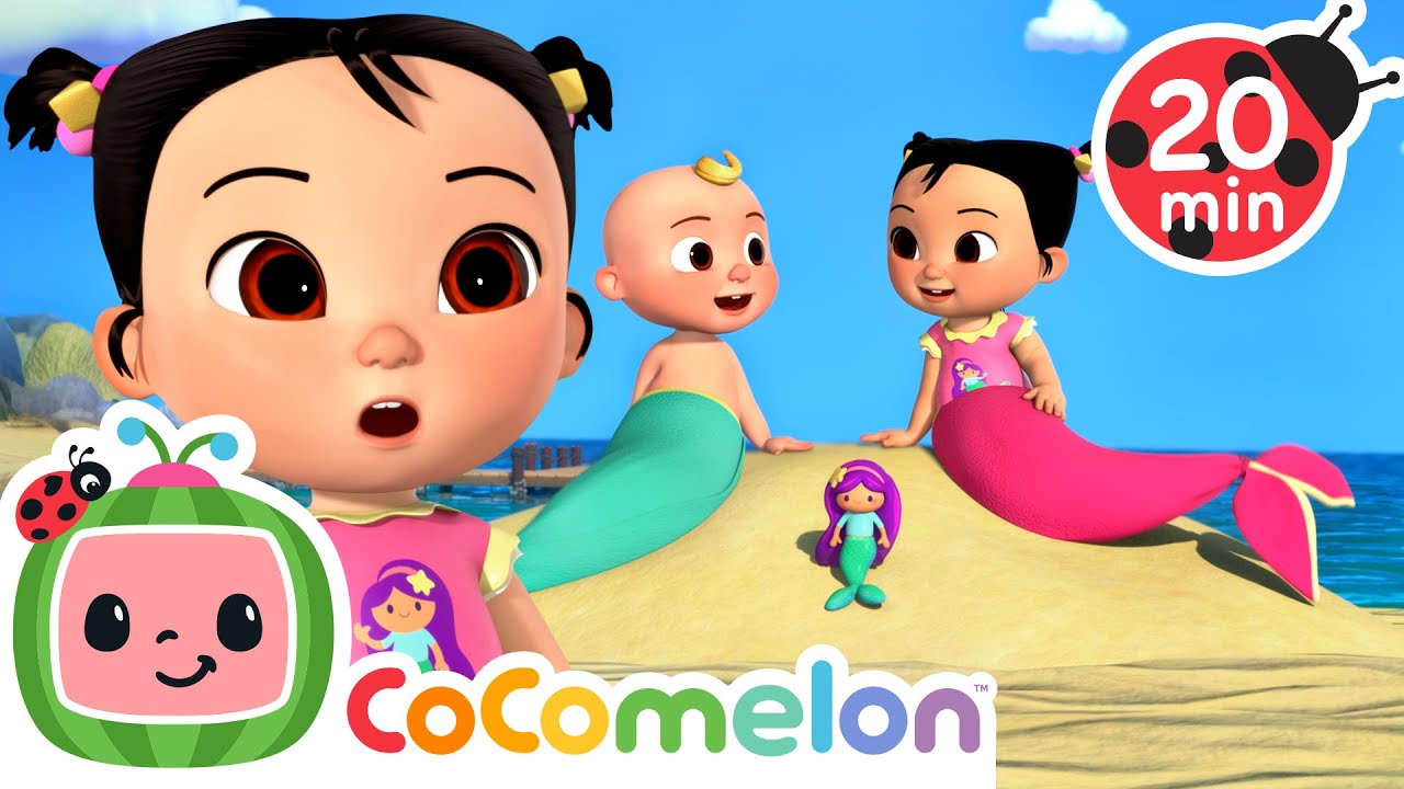 Cece's Mermaid Playdate 🧜‍♀️ | CoComelon 🍉 | Nursery Rhymes For Kids
