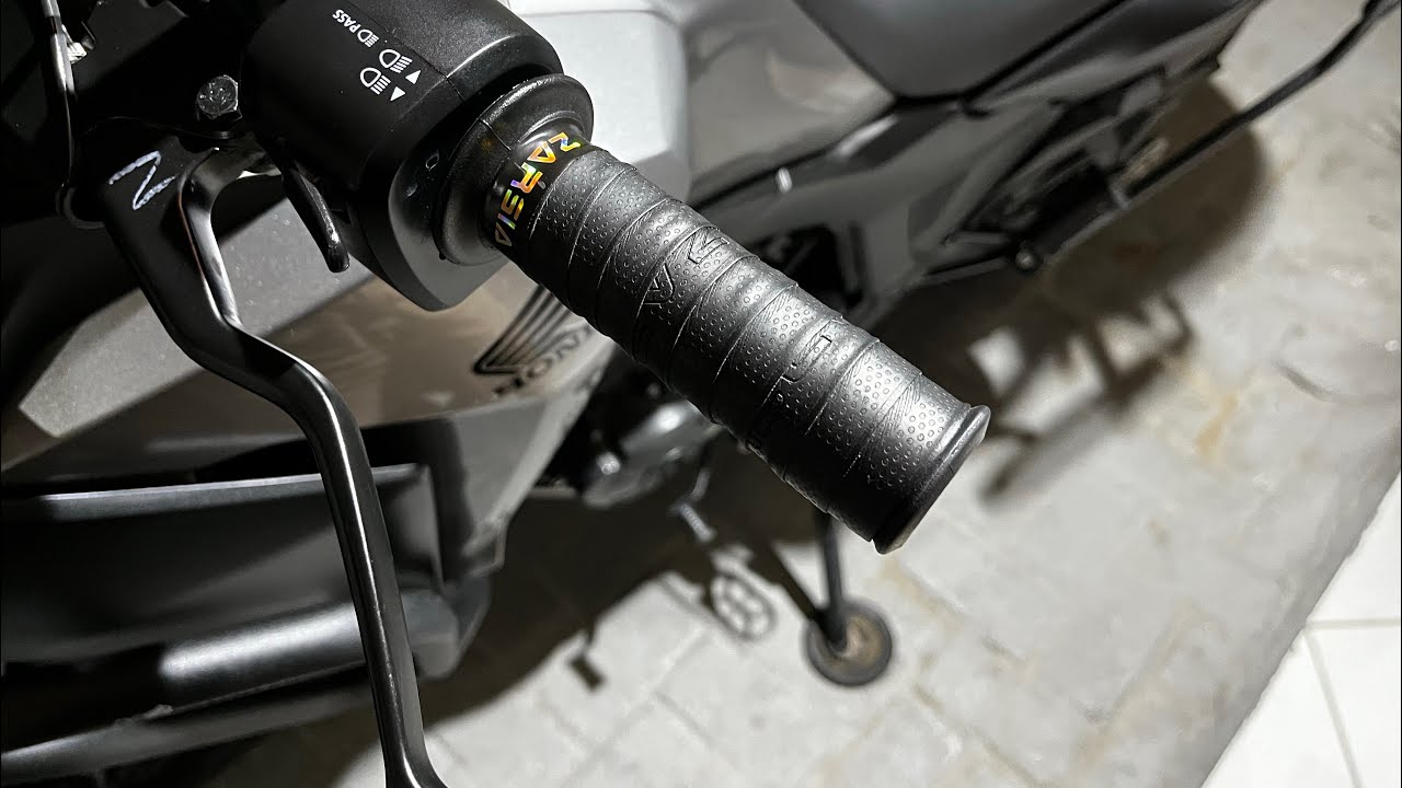 Vamos testar o Overgrip nas manoplas da motoca?