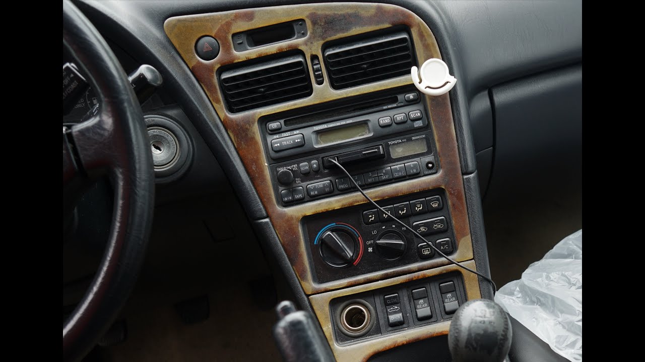 How To Remove The 6th Gen Celica Radio (Manual)