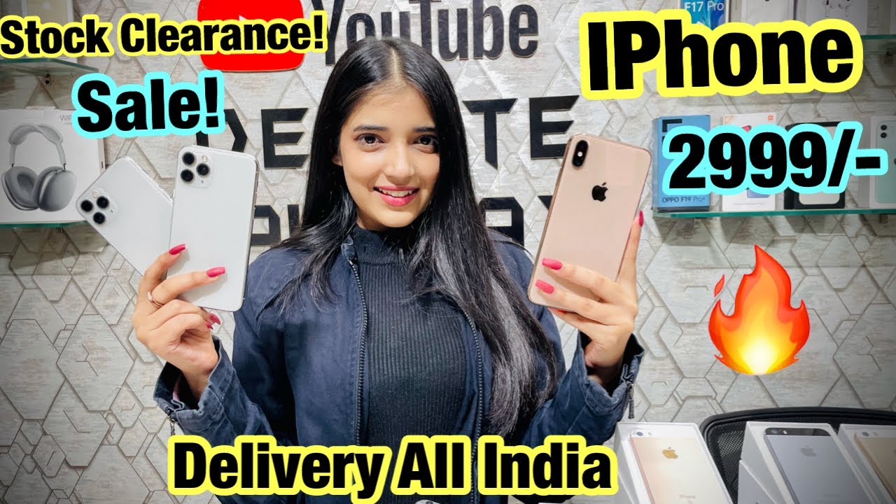 Stock Clearance Sale! IPhone Only 2999/- IPhone 7 for 6999! IPhone X Only 18499! All India Delivery