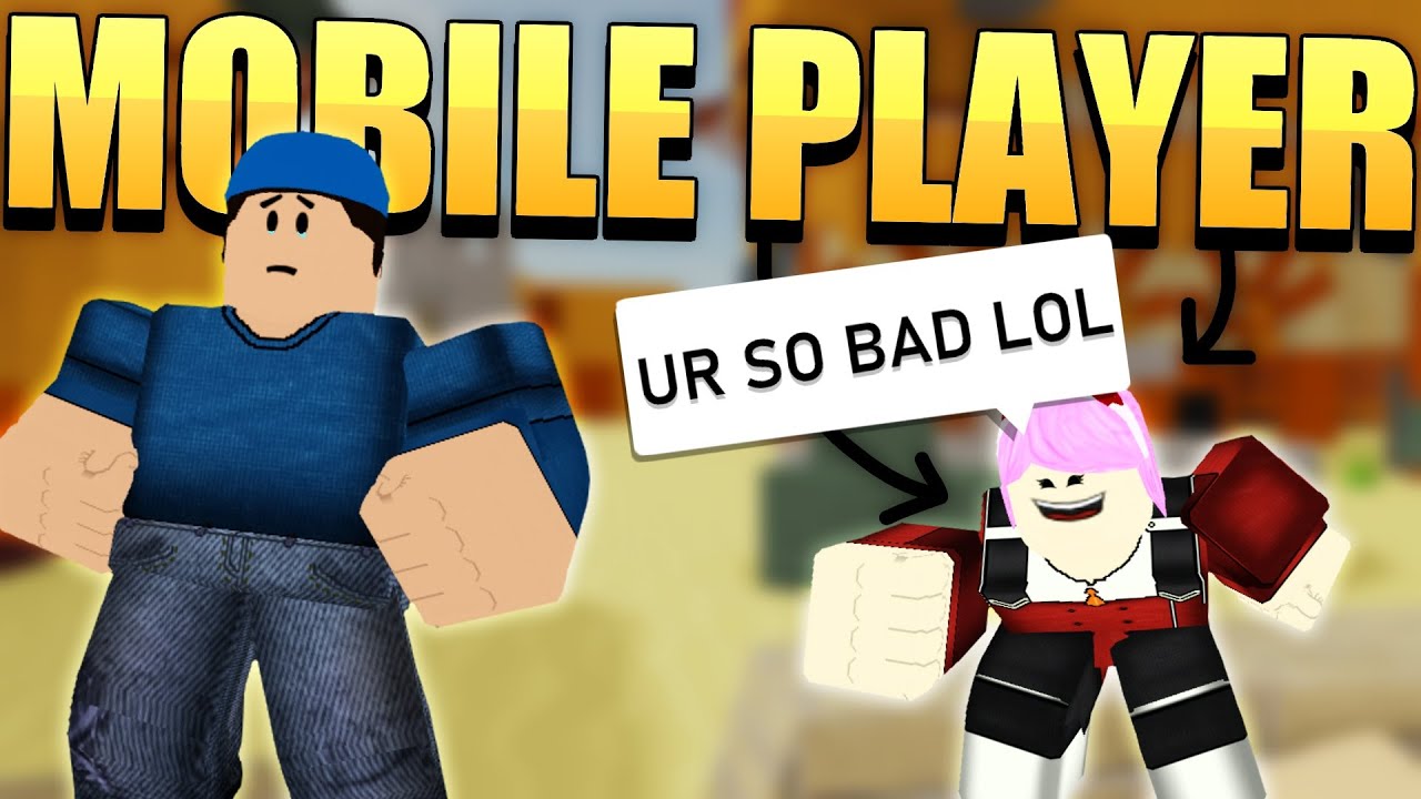 I BEAT A TOXIC MOBILE PLAYER IN ARSENAL! idek what they were saying (Arsenal Roblox Funny Moments)