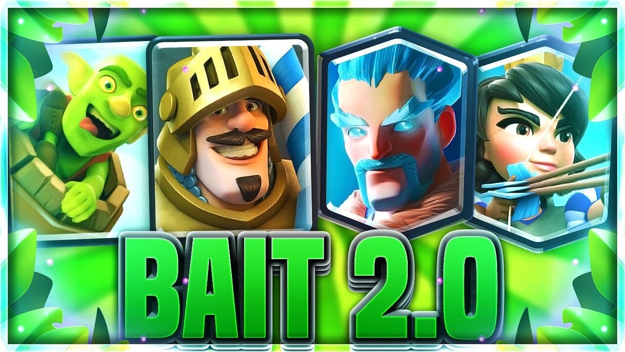 TOP LADDER PUSHING With The NEW LOG BAIT!? OP New Deck!