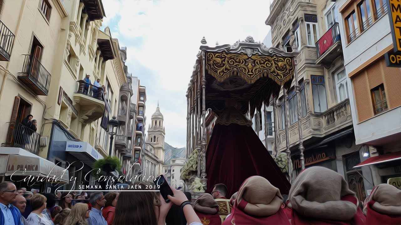 Caridad y Consolación en Bernabé Soriano - Semana Santa Jaén 2019