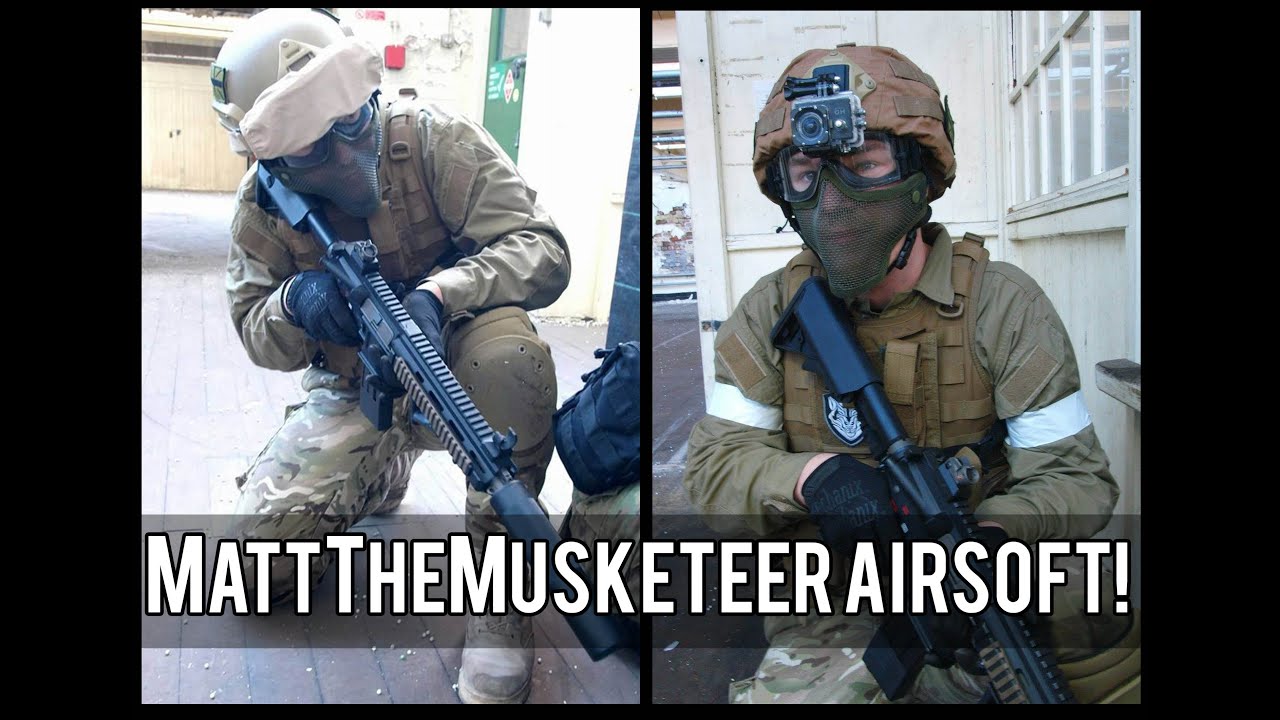 MATTTHEMUSKETEER AIRSOFT ACTION!