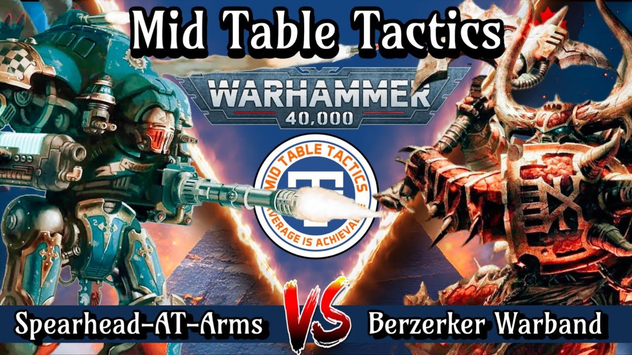 Warhammer 40k Battle Report: World Eaters VS Imperial Knights