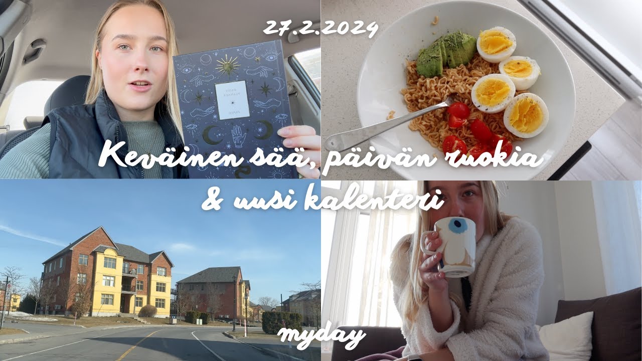 Kevät on täällä, kaupoilla & päivän ruokia 🌷 MYDAY