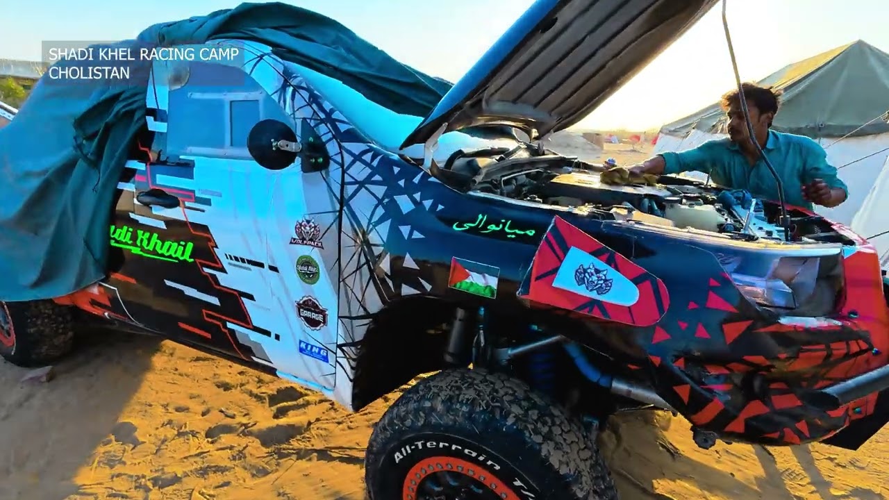 Shadi Khel Racing Camp | Off-Road Desert Racing in Cholistan Pakistan 2025