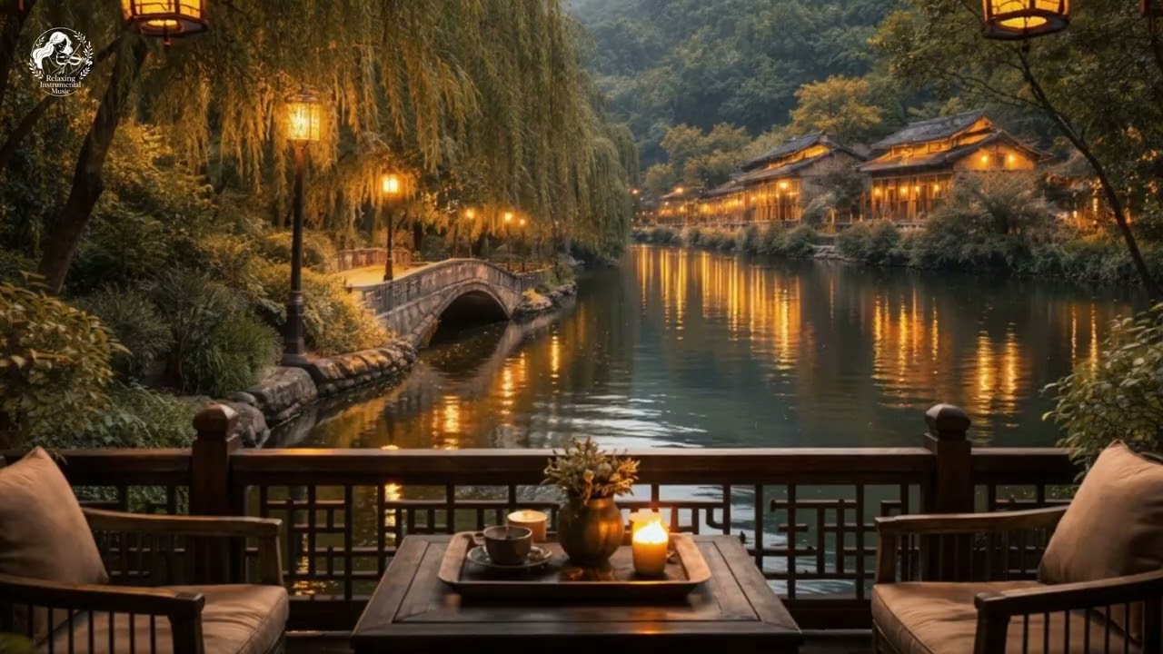 Soft Chinese Instrumental Music | Relaxing Guzheng & Erhu Ambient Atmosphere