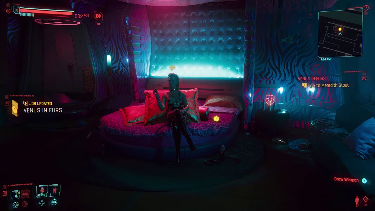 Meredith Stout Romance | "Venus in Furs" Side Quest | Cyberpunk 2077