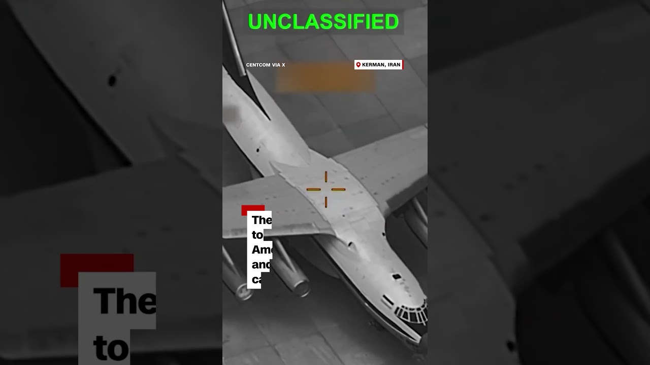 US releases video of strikes on Iran aircrafts
