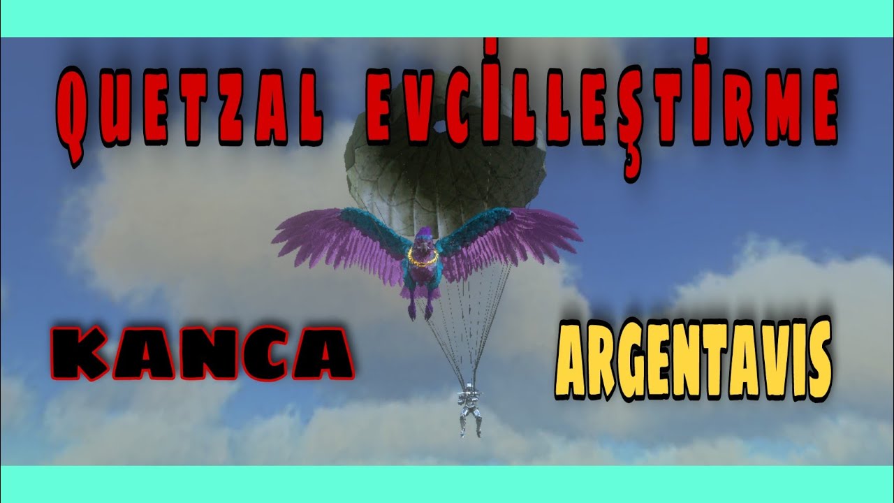 KANCA İLE QUETZAL EVCİLLEŞTİRME | Ark Survival Evolved Mobile Türkçe  |  QETZAL TAME