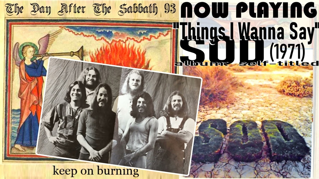 SOD - Things I Wanna Say [1971 Brass / Horn Rock & Prog. Los Angeles]