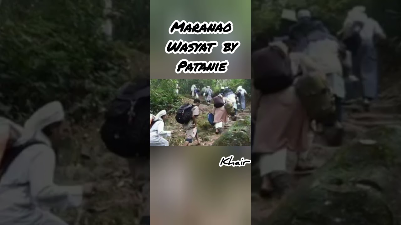 Maranao Wasyat by Patanie