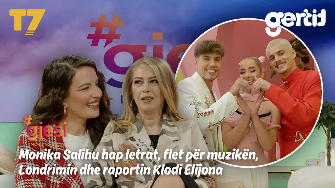 Monika Salihu hap letrat, flet për muzikën, Londrimin dhe raportin Klodi Elijona | T7