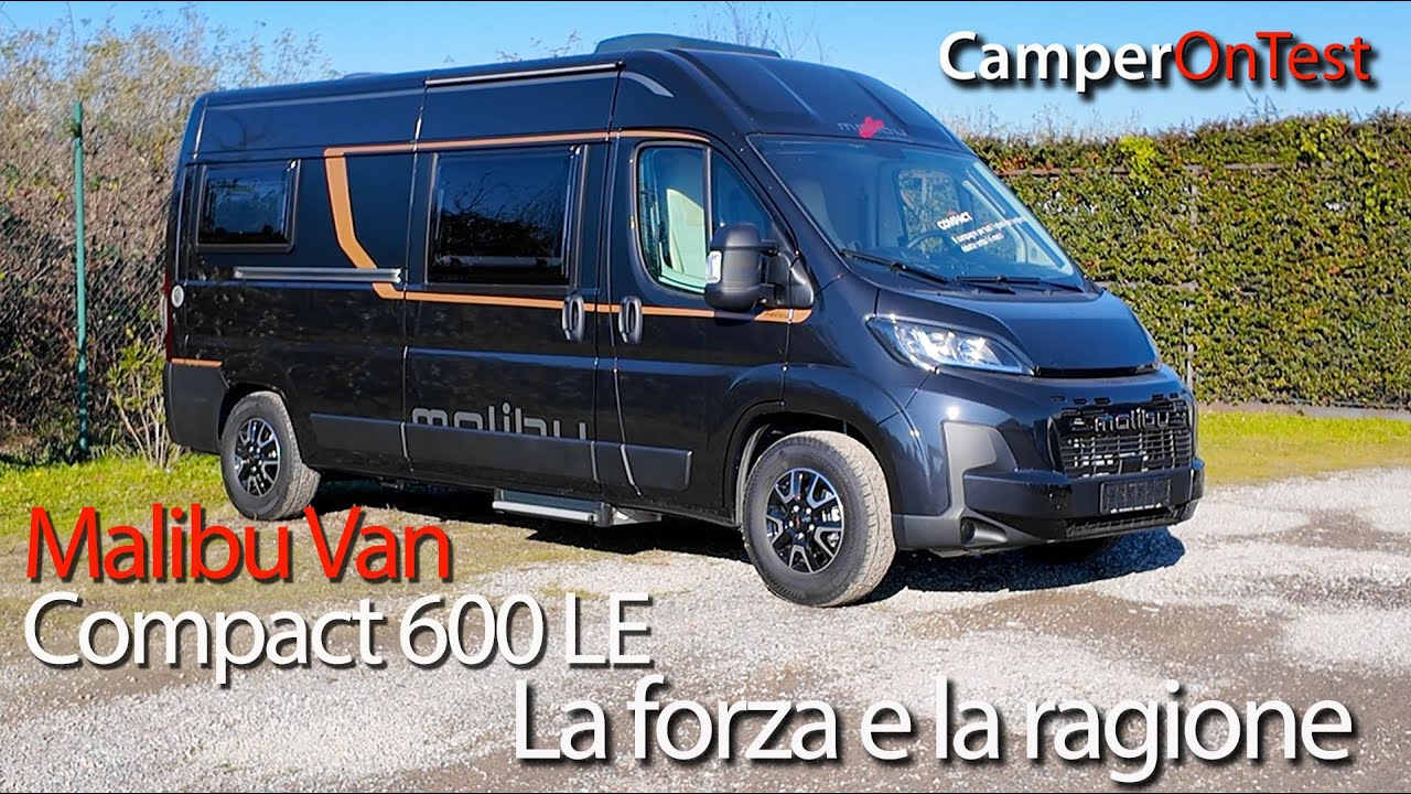 Malibu Van Compact 600 LE: taglia media e comodi letti gemelli per questo campervan di alto livello