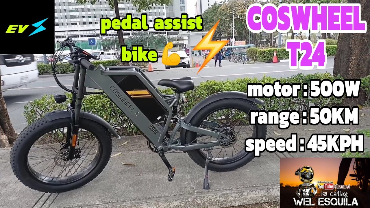 COSWHEEL T24 | E BIKE NA HANEP SA LAKI MY IPAGMAMALAKI | EV SUPREME
