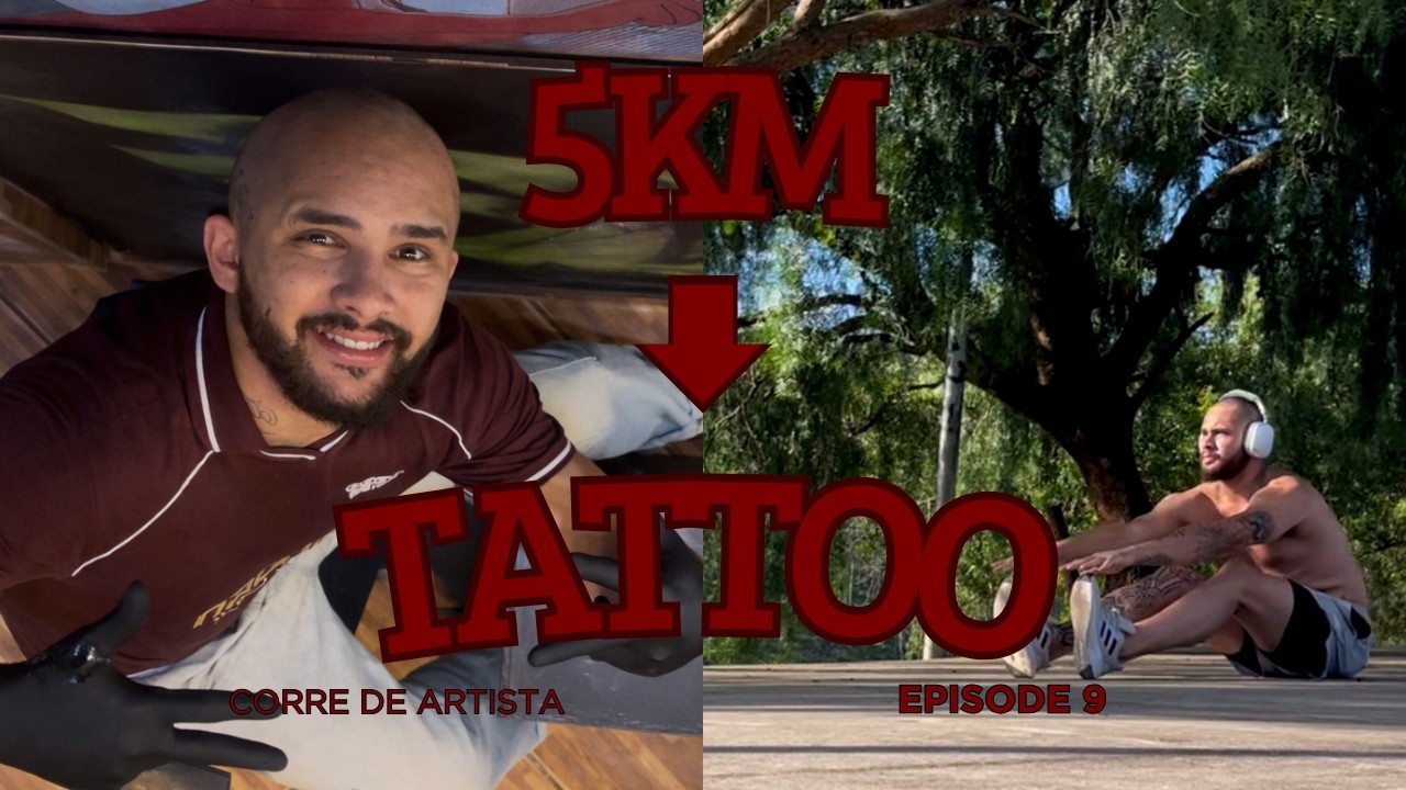 Corri 5KM e fui direto tatuar — o dia real de um tatuador /Cda#9
