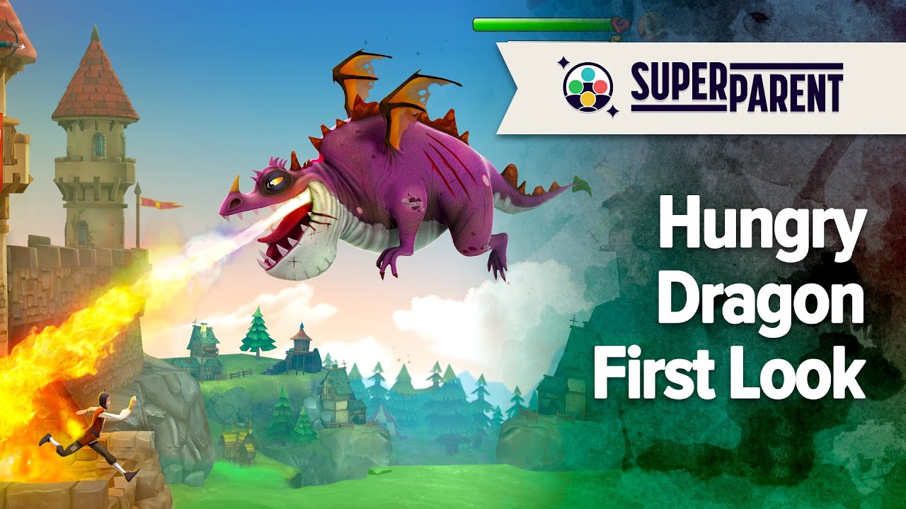 Hungry Dragon iOS Gameplay - SuperParent First Look