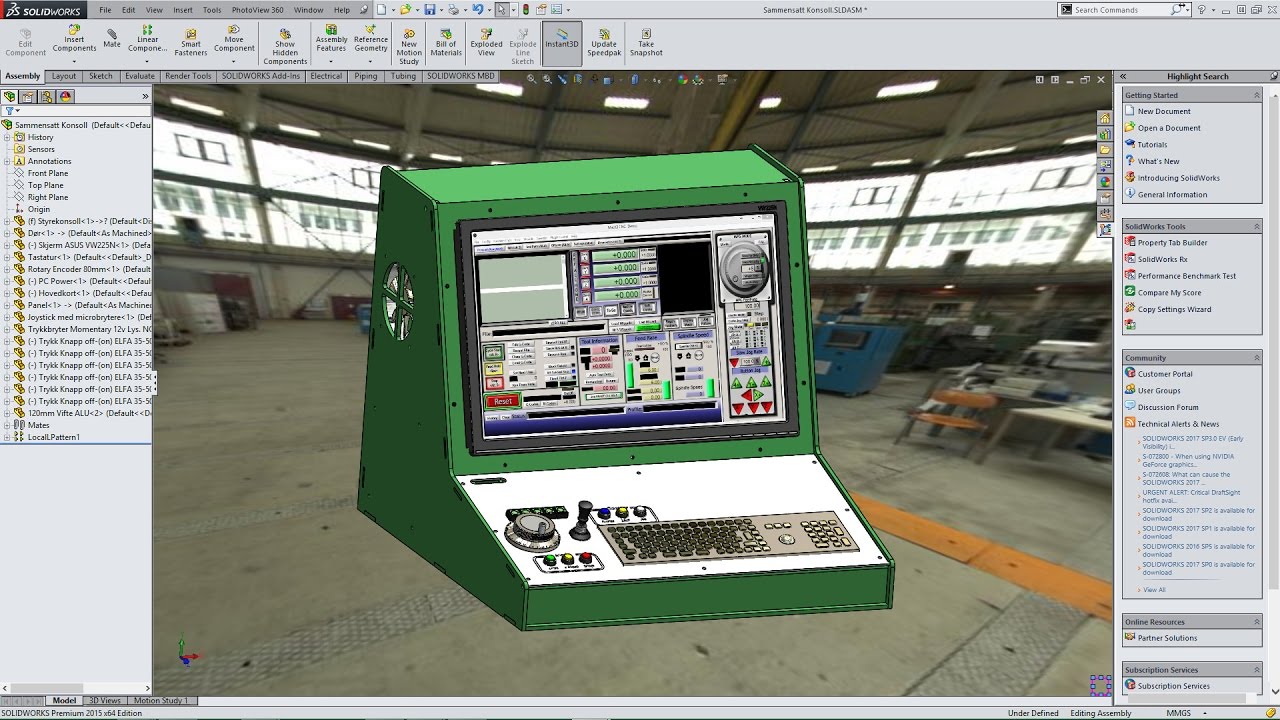 Retrofit MAHO MH-400E 1986 Control Console