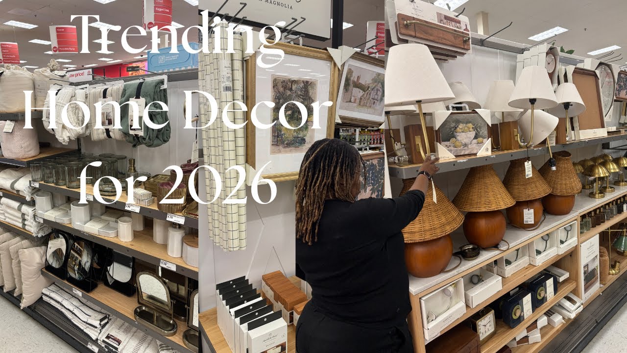 Shop With Me | Target Neutral Trending Home Decor Finds | Episode 1