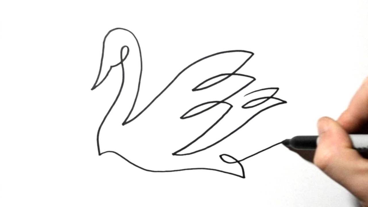 7 AMAZING ONE LINE ANIMAL DRAWINGS