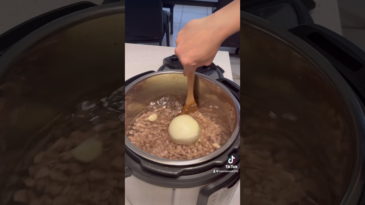 How I make a fresh pot of Mexican beans in an instant pot!