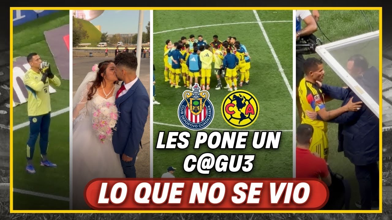 🚨La C@GOTIZA de Henry | El abrazo de Milito | Recién casados | LO QUE NO SE VIO Chivas vs América
