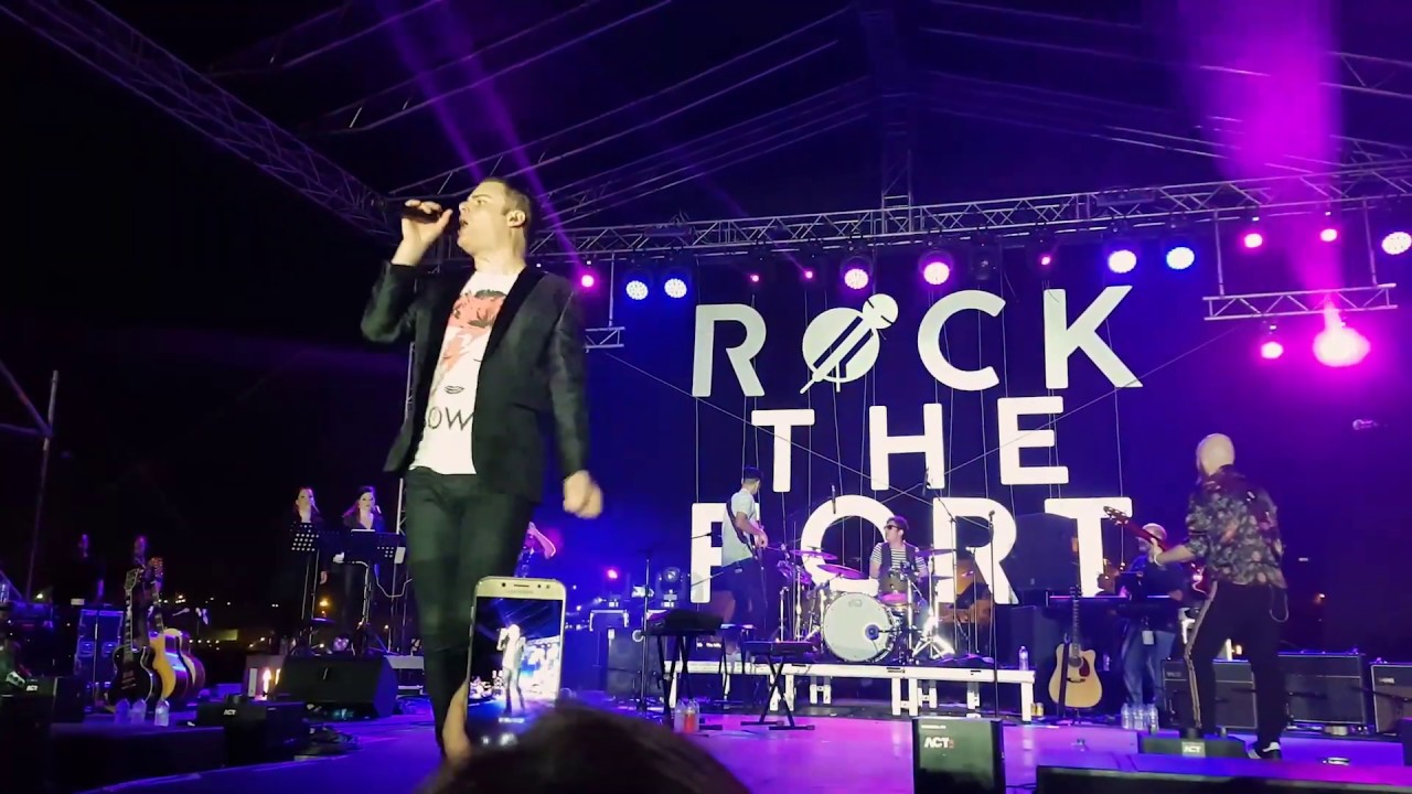 Marc Martel - A Kind Of Magic Wants To Live Forever - Rock The Fort (Fan Videos from Malta)