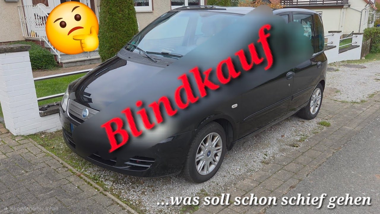 Ich kaufe den günstigsten Fiat Multipla Deutschlands | Multipla Garage 