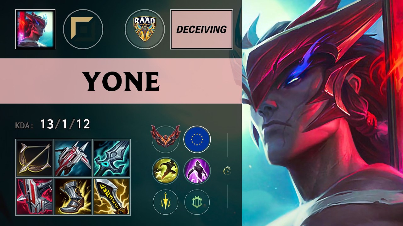(RAAD Deceiving) Yone Top vs Malphite - EUW Grandmaster Patch 26.13